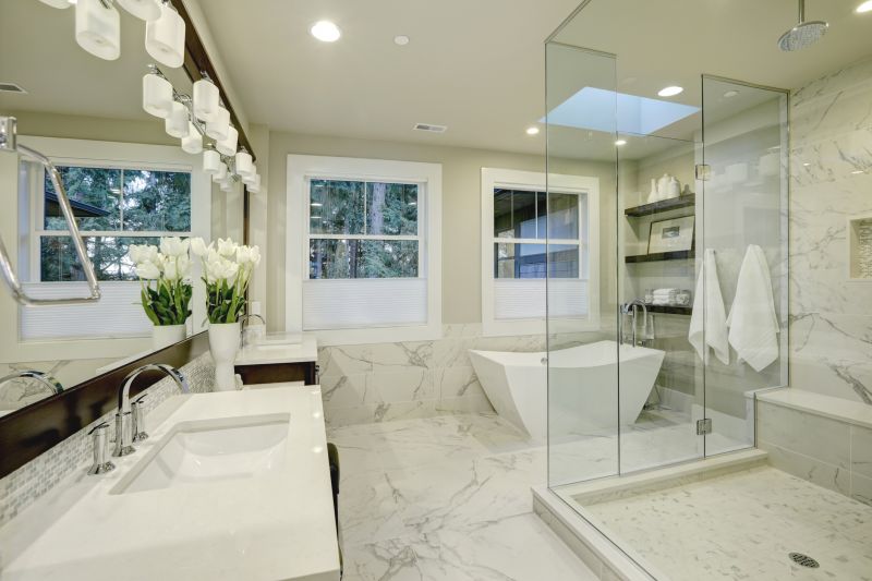 Luxury Bathroom with Modern Fixtures